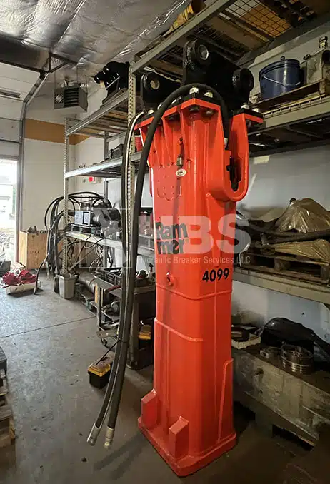 Rammer 4099E Hydraulic Hammer - Hydraulic Breaker Services
