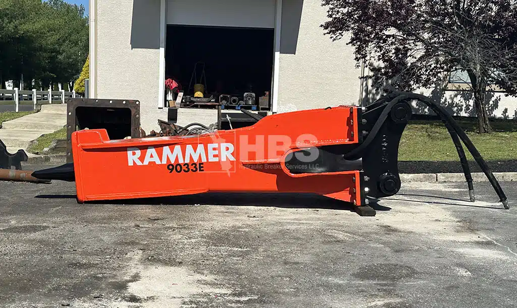 Rammer 9033E Hydraulic Hammer - Hydraulic Breaker Services