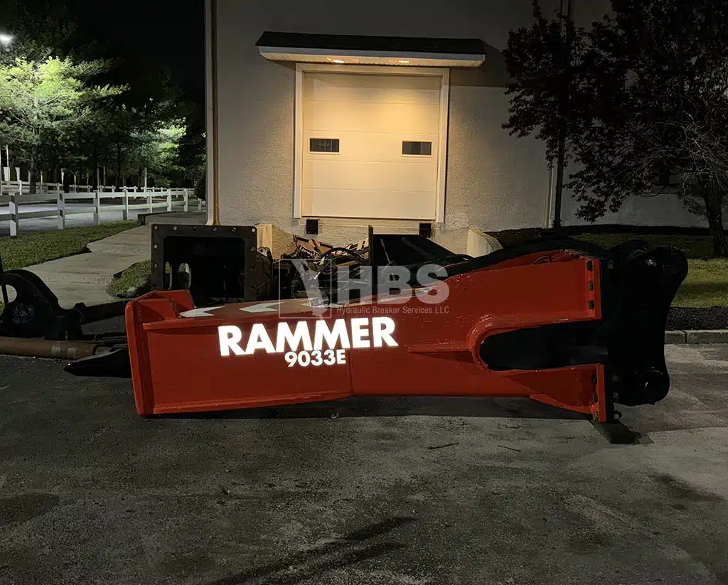 Rammer 9033E Hydraulic Hammer - Hydraulic Breaker Services