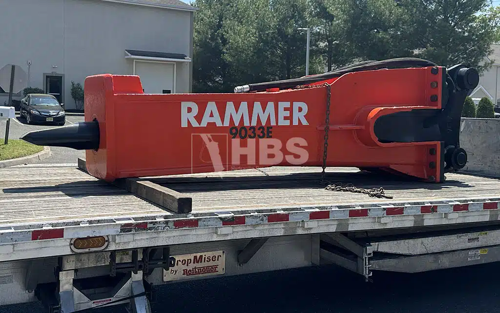 Rammer 9033E Hydraulic Hammer - Hydraulic Breaker Services