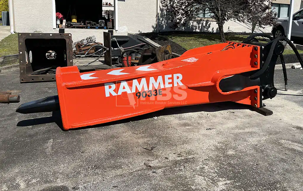 Rammer 9033E Hydraulic Hammer - Hydraulic Breaker Services