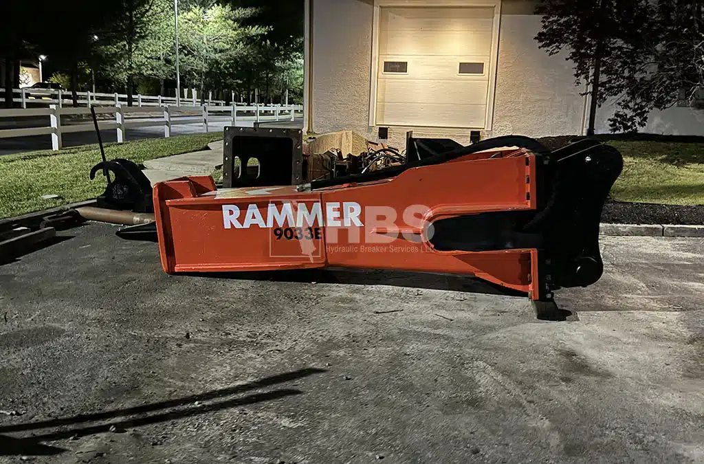 Rammer 9033E Hydraulic Hammer - Hydraulic Breaker Services